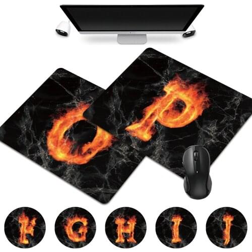 Mousepad PU Leather Waterproof Computer Game Accessories High Quality Small Portable 25x21cm Anti-slip Home Office Mouse-pad
