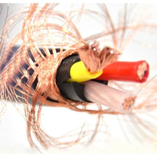 YTER FP-3TS762 Hifi audio OCC COPPER Hifi audio power cable for DIY Hifi audio CD player AMP power cable