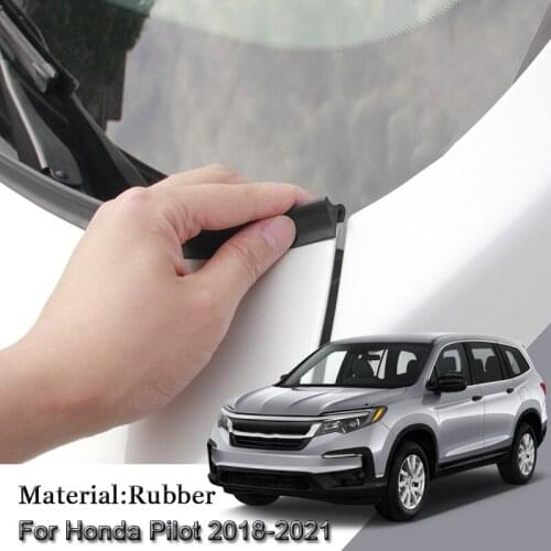 DIY Car Seal Strip Windshied Spoiler Filler Protect Edge Weatherstrip Strip Sticker Auto Accessories For Honda Pilot 2018-2021