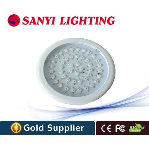 Free shipping 135w UFO 45X3w full spectrum led grow light agriculture light for Growing flower wholesale led grow lights