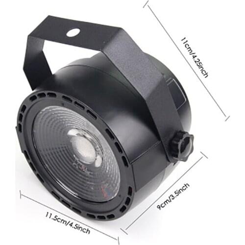 1 Set Wireless Remote Control Par Lights Projection Beam Lamp Party Lighting 30W LED Disco Ball Stage Light 100V~240V 50/60Hz