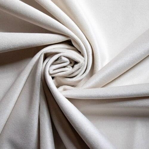Beige Curtain Velvet Fabric 145 cm width 10 mt'ye up cut