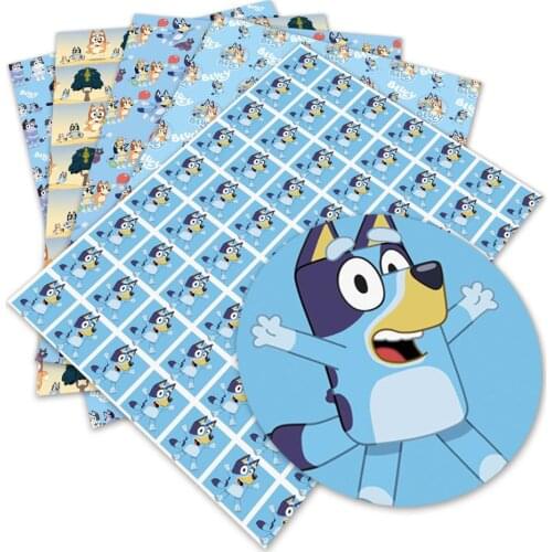 Diy accessories 30*136cm avocado flowers Printed Faux Synthetic Leather Sheets for Bow,DIY handmade Materials L3106