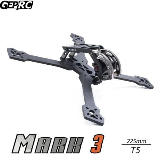 GEPRC Mark3 T5/H5/H6/HB56 3K Carbon Fiber 4mm Arm FPV Frame for RC Drone Fpv Racing Freestyle Long Range