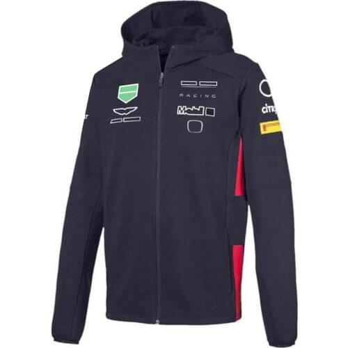F1 Jacket 2021 Hot Style Car Logo Sweater F1 Racing Suit Team Commemorative Plus Size Sportswear Formula 1 Racing Suit Customize