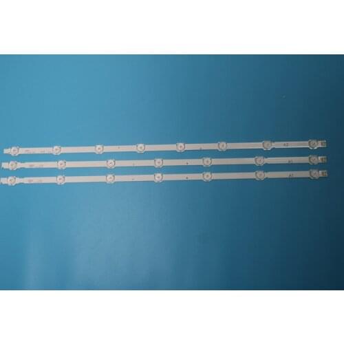 NEW!!FOR LG 32 inch LCD back light 6916L-1204A 1205A 1437A 1438A 1105 1205 (1set=3piece 2PCS 7 LED 1PCS 8LED)