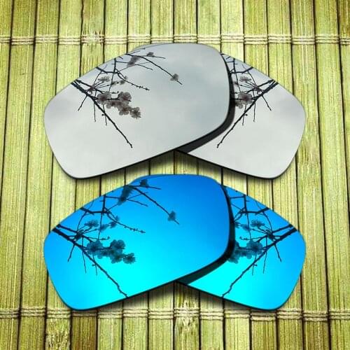 Polarized Replacement Lense For-Oakley X Squared Sunglasses Frame - Chrome & Blue Combine Options