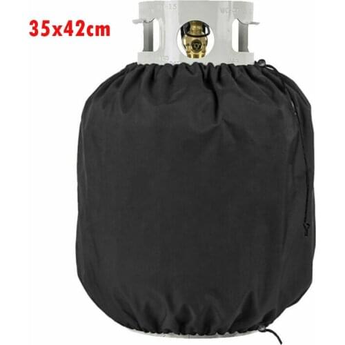 Propane Tank Cover Gas Bottle Covers Gas Stove Dust Covers Waterproof Dust-proof Fit 20lb Gas Cylinder Outdoor UV Protection