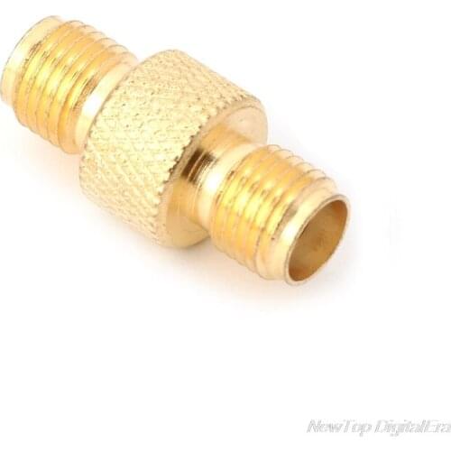 RF SMA Female to SMA Female High frequency Adapter Copper Coax Connector Coupler J12 21 Dropshipping