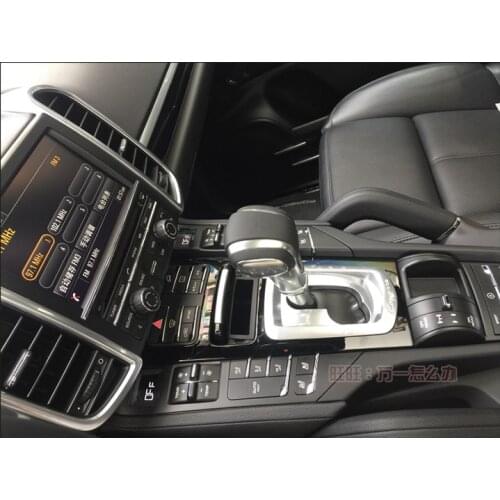 Fit for Porsche Cayenne 11 14 13 15 16 17 carbon fiber shift knob gear shift paddle lever gear head handball