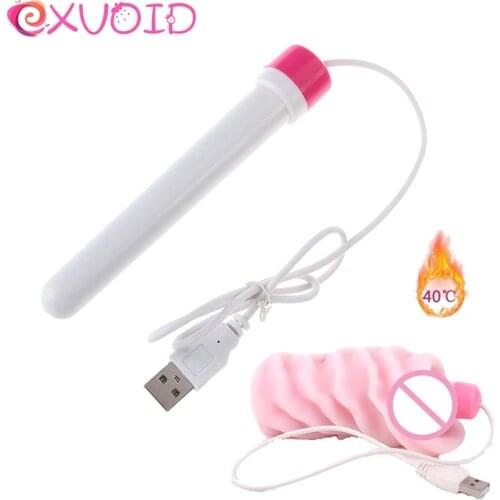 EXVOID Vagina Warmer Torch USB Heating Rod Bar Erotic Toys Sex Toys for Couples Masturbator Warm Stick Adult Products Sex Shop