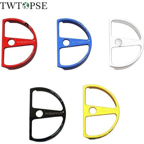 TWTOPSE Bicycle Cables Housing Disc For Brompton Folding Bike Bicycle CNC AL6061 T6 Brake Line Shift Cable Fender Disc Parts 4g