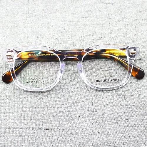 Vintage Acetate Full Rim Eyeglass Frames Men Women Hand Made Glasses Myopia Rx Able Glasses