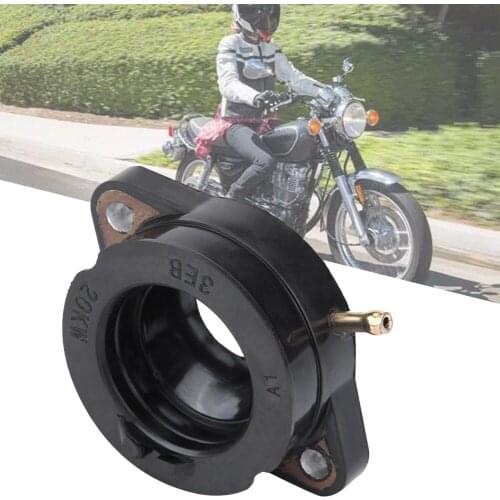 High Quality Durable Motorcycle Carburetor Manifold Intake Adapter Joint Boot For Yamaha SR400 1993-2000 SR500 1991-1999
