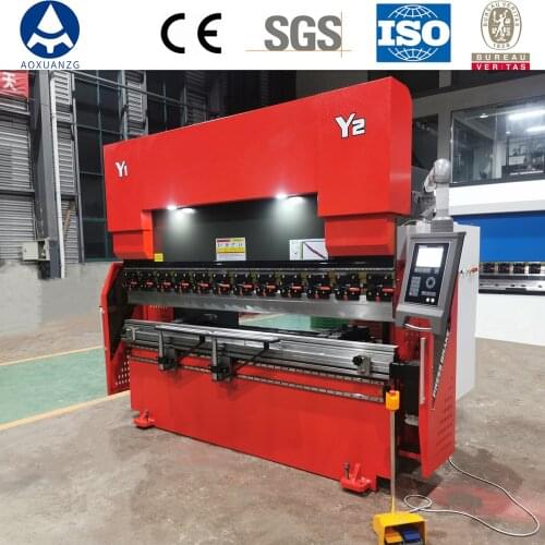 We67K Series Metal Plate Sheet CNC Hydraulic Iron Sheet Press Brake Folding Machine