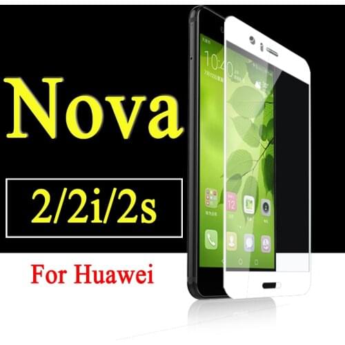 Protective glass for huawei nova 2i phone cover huawie nova2 2 i s tempered i2 screen protector s2 armor nov huaway huwawei neo