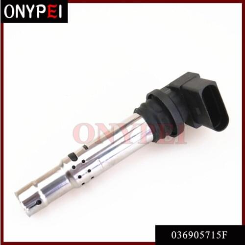 1pcs Ignition Coil 036905715F 036 905 715 F For Golf Jetta Caddy Beetle Polo Skoda Seat