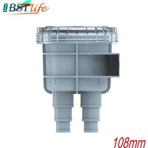 108mm Boat Marine Intake Raw Sea Water Strainer Filter Rafting Boating Accessories Fits Hose Size 1/2"5/8"3/4" Protect Engine
