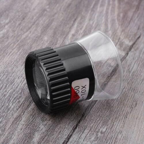 10X Monocular Magnifying Glass Loupe Lens Map Eye Magnifier Jewelry Repair Tool