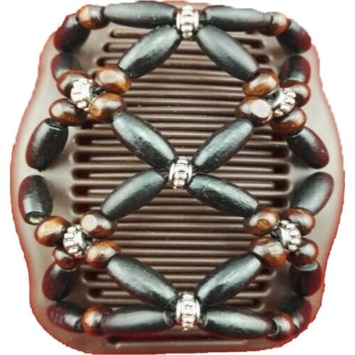 20 pcs/lot Hair accessory handmade beaded magic hairpin magic comb professional work lady tidy up comb