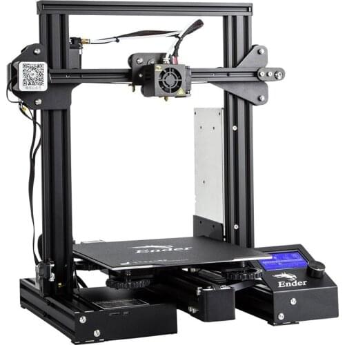 Creality Ender-3 Pro V-slot Prusa I3 3D Printer DIY KIT Upgraded Cmagnet Build Plate Resume Power MK10 Extruder/Simple Leveling