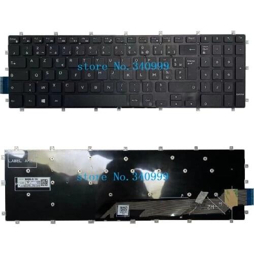 AZERTY French For Dell Inspiron 15 5565 5567 7566 7567 17 5765 5767 FR Laptop Keyboard