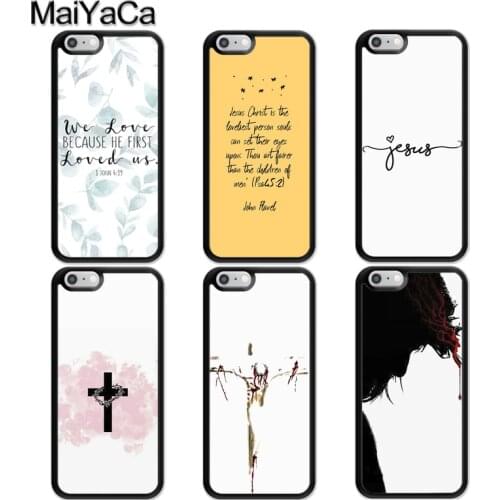 MaiYaCa Christian Jesus Gods Love Case For iPhone 12 mini 11 Pro Max XR X XS Max 6S 7 8 Plus SE 2020 Coque Funda Cover