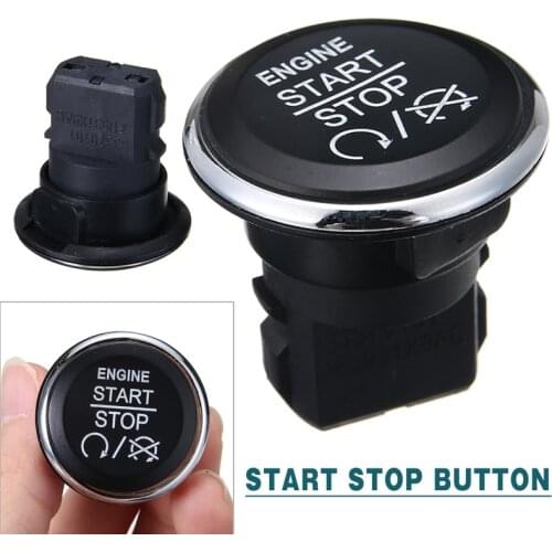 For Chrysler for Dodge for Jeep 1pc Keyless Go Push To Start Stop Switch Engine Dash Ignition Button Switches Mayitr