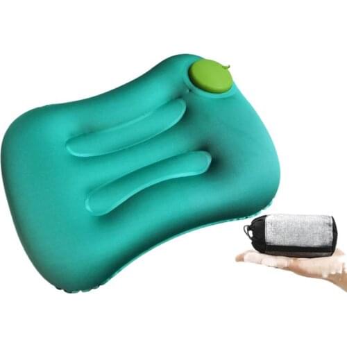 Travel on the inflatable pillow siesta waist pillow automatic inflatable pillows portable folding outdoor inflatable pillows