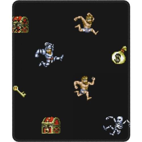 Ghouls 'n Ghosts Cool Mouse Pad Daimakaimura Arcade Games with Locking Edge MousePad Natural Rubber Gamer Computer Laptop Pad