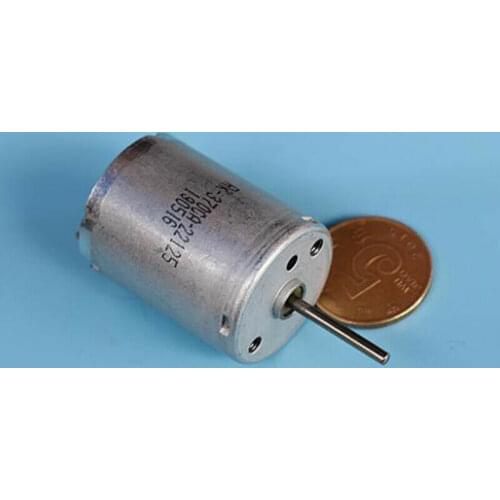 Micro 24MM RK-370CA-22125 6V-12V 16000RPM High Speed Carbon Brush DC Motor DIY Toy