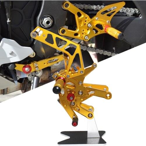 Motorcycle Footrest For Yamaha YZF R1 YZF-R1 R1M R1S RN32 2015 2016 2017 2018 CNC Adjustable Foot Pegs Rider Rearset