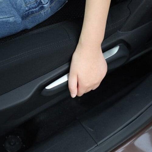 My Good Car Car Interior Seat Adjustment Wrench Sequins Lift Decorative Stickers for Peugeot 2008 2014 - 2017 Car Accessories