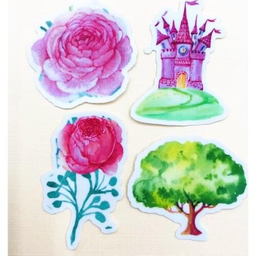 28Pcs Girl Luggage Sticker Laptop Skate Bike Motorcycle Car Modeling Applique Fashion Cool Waterproof Sticker