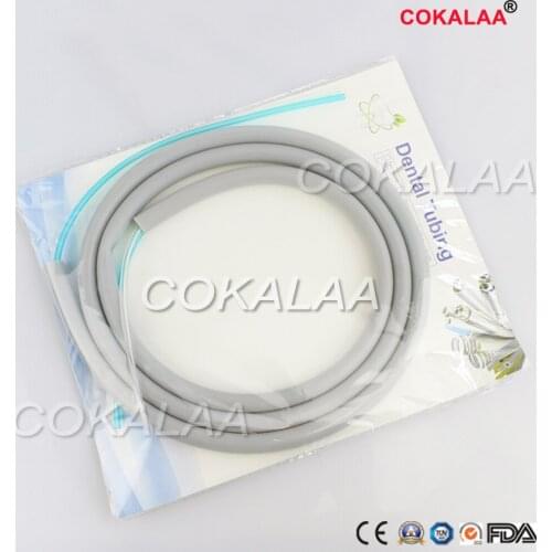 5pcs Dental Handpiece Silicone Hose Tube Pipe Tubing 3-Way Water Air Spray Syringe Clinic