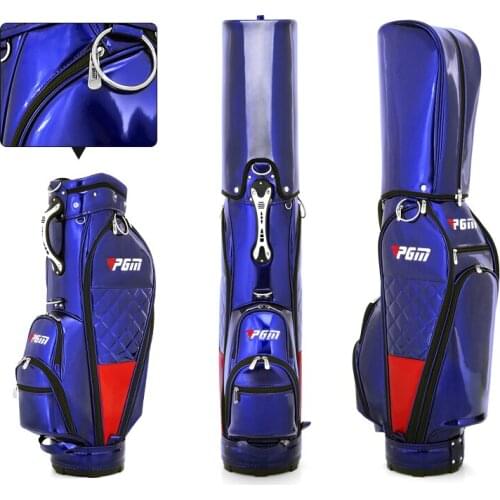 2021 new golf bag womens standard bag light club bag crystal leather waterproof and wear resistant