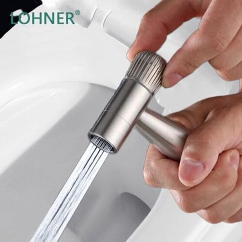 Lohner Sale Portable Bidets Sprayer Toilet Gun Limpeza Anal Cleaning Muslim Regadera Para Ducha Higienica Doccia Anale