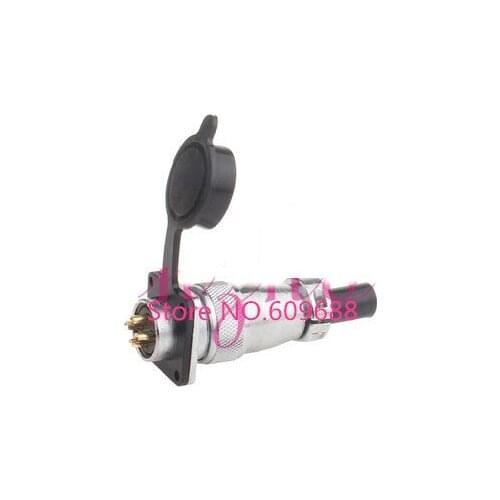 YP16 PLS20 2 3 4 5 6 7 9 12 Pins Aviation Plug Socket P16 16mm YP16 Mic Connector
