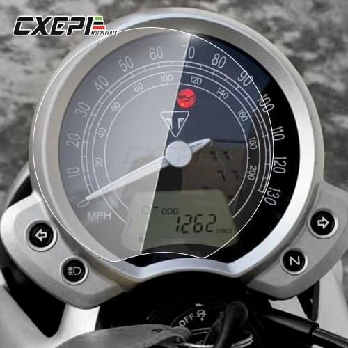 For Triumph Street Twin 900 Motorcycle Speedometer Cluster Scratch Protection Film Screen Protector