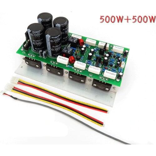 500W 2.0 AC Dual 24-32V Dual Channel 2SA1494+2SC3858 Power Amplifier Rear High Power Amplifier Board