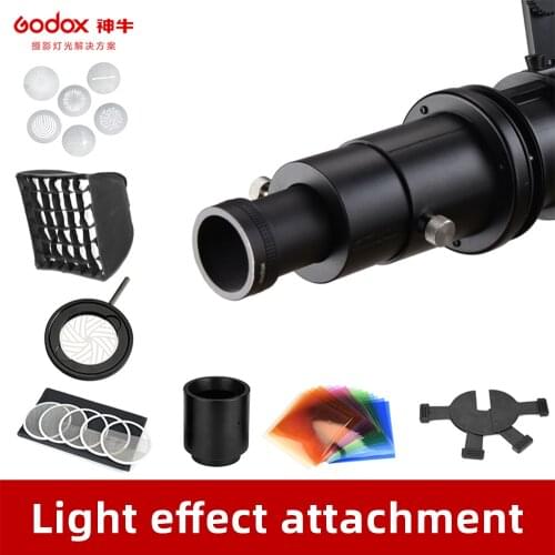 Godox S30 Photography Accessories Fill Light Spotlight Projection Lens (SA-P,SA-01,SA-02,SA-03,SA-04,SA-06,SA-08,SA-30,SA-11C)