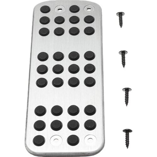 Vehicle Sport Rest Foot Footrest Pedal Aluminum Alloy For Peugeot 206 206CC