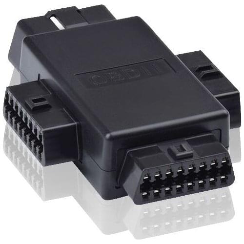 OBD2 Car Connector Plug 1 Male To 3 Female ELM327 Multi-function Plug Diagnostic Cables Tool Car Connector Adapter