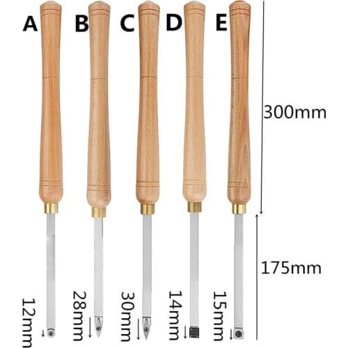DANIU Carbide Insert Lathe Wood Turning Tool Cutter Tools Square Shank With Wood Handle Woodworking Tool Brand New