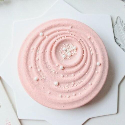 DIY Baking Silicone Mold Round Mousse Cake Mold Dessert Cake Decorating Tools Pudding Jello Tools