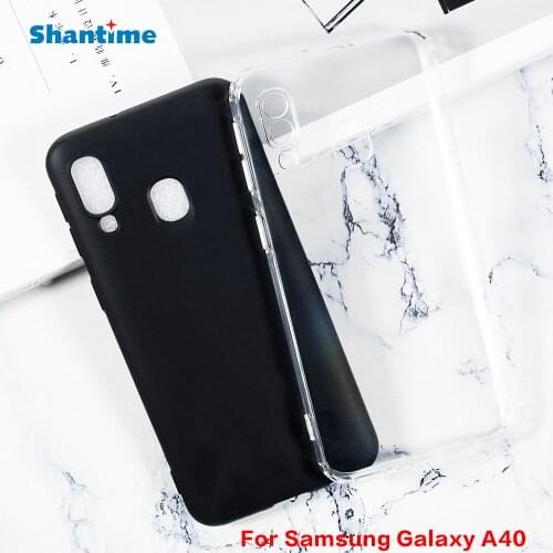 For Samsung Galaxy A40 Gel Pudding Silicone Phone Protective Back Shell For Samsung Galaxy A40 Soft TPU Case
