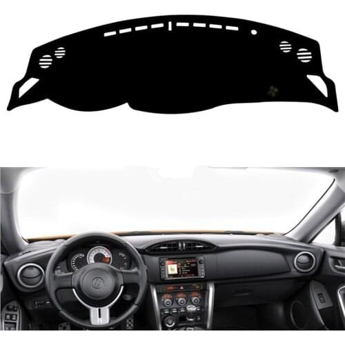 For Toyota 86 GT86 FT86 Scion FR-S Subaru BRZ 2012-2019 Dashboard Cover Dash Mat Pad Sun Shade Instrument Carpet Car Accessories