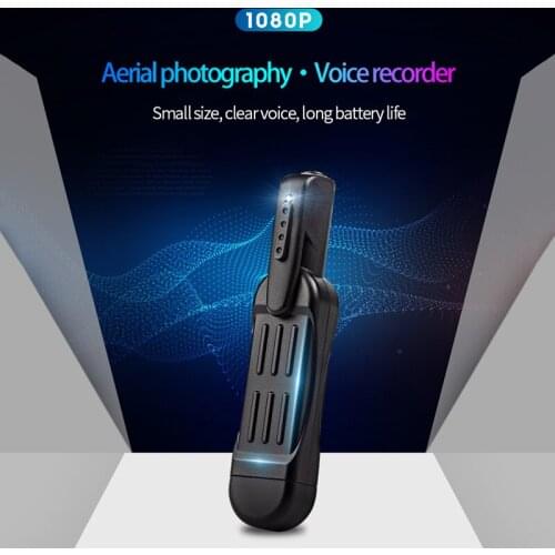 T189 Mini Camera HD 1080P Camera Wearable Body Pen Camera Digital Mini DVR Small DV Camcorder Micro Camera