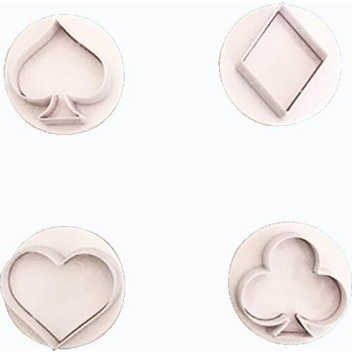 New Cookies Stamp Cutters Biscuit Moulds 3D Plastic Fondant Cake Molds Plungers DIY Printing Baking Bakeware Cake Decoration