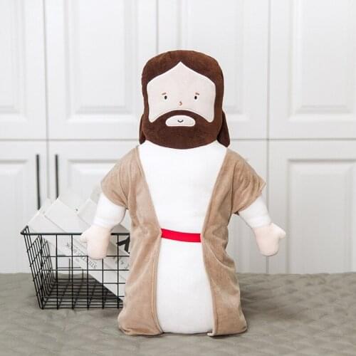 Jesus Christ pillow Plush cushion stuffed toy Jesus shape body pillow Bedding Bedroom home deco home gift Dropshipping
